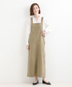 モールスキンサロペットスカート