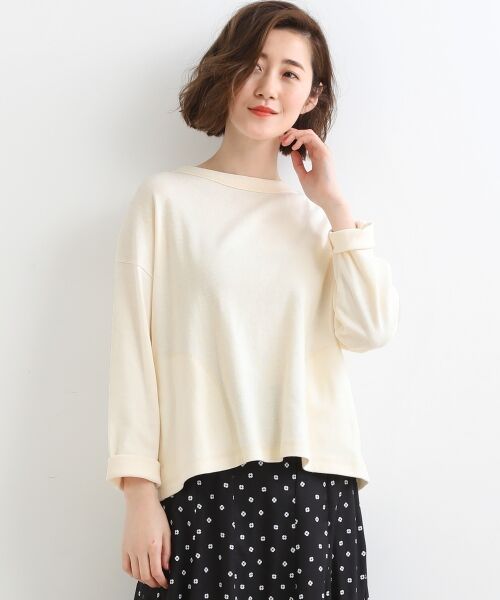 ＊＊NIMES / ニーム カットソー | ヴィンテージフライス×LIBERTY リラックスプルオーバー（エクリュ）