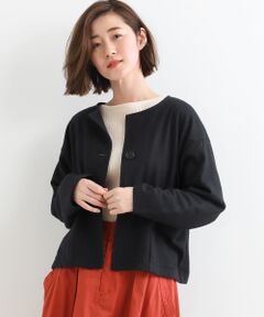 ウール混 ショートジャケット