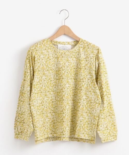 ＊＊NIMES / ニーム カットソー | コットンジャージー 袖口ギャザープルオーバー（リバテ | 詳細1