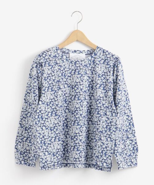 ＊＊NIMES / ニーム カットソー | コットンジャージー 袖口ギャザープルオーバー（リバテ | 詳細2