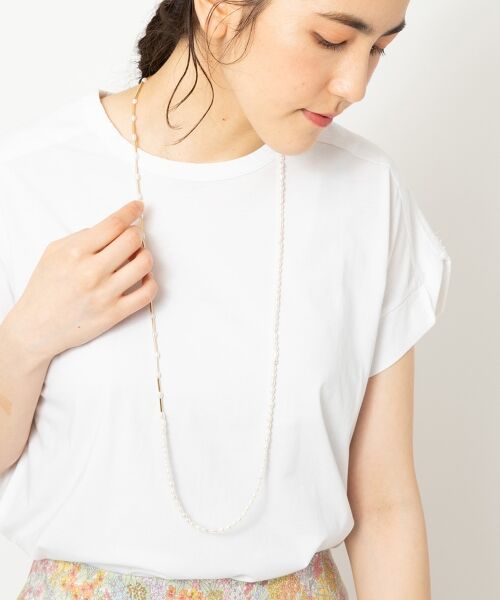 ＊＊NIMES / ニーム ネックレス・ペンダント・チョーカー | Porter des boutons ロングネックレス（オフ）