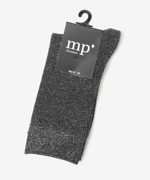＊＊NIMES / ニーム ソックス | MP denmark ラメ入りソックス（グレー）