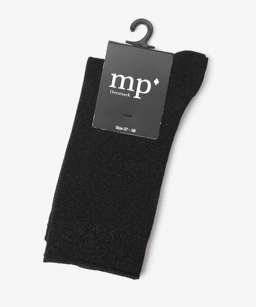 ＊＊NIMES / ニーム ソックス | MP denmark ラメ入りソックス（ブラック）
