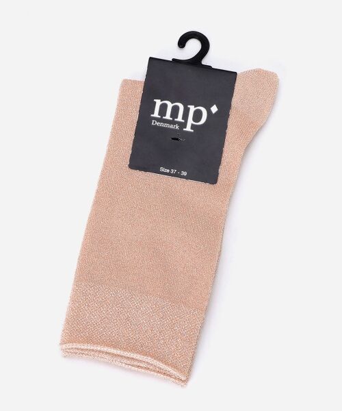 ＊＊NIMES / ニーム ソックス | MP denmark ラメ入りソックス（ベージュ）