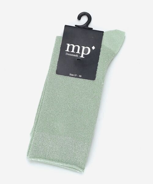 ＊＊NIMES / ニーム ソックス | MP denmark ラメ入りソックス（ミント）