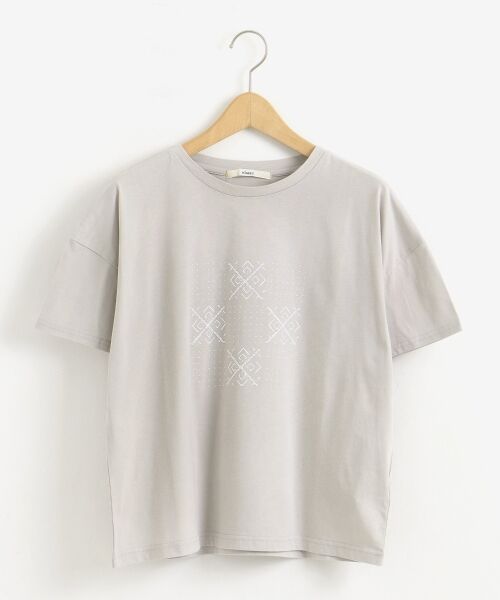 ＊＊NIMES / ニーム Tシャツ | PRINT-Tシャツ 「TILE」 | 詳細8