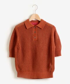 メッシュポロシャツ