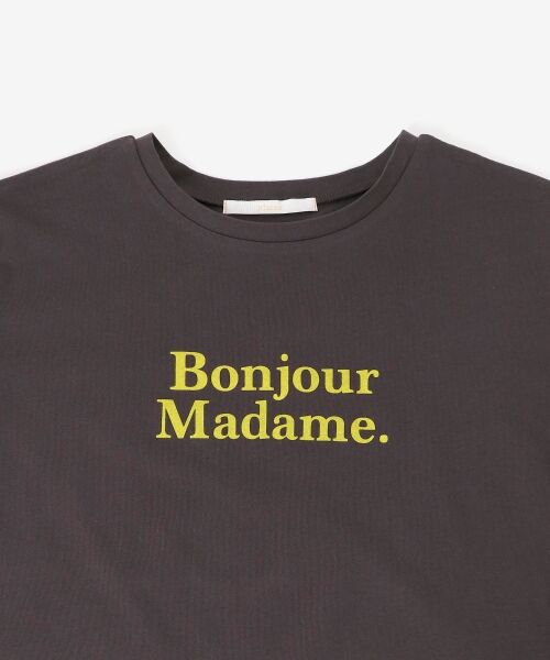 ＊＊NIMES / ニーム Tシャツ | PRINT-Tシャツ 「Bonjour Madame」 | 詳細10