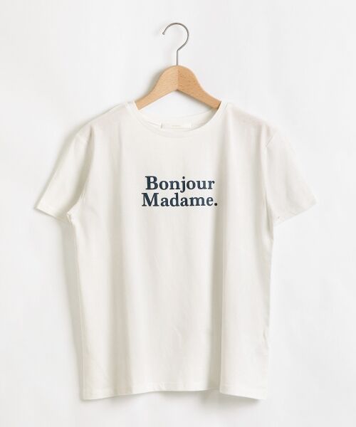 ＊＊NIMES / ニーム Tシャツ | PRINT-Tシャツ 「Bonjour Madame」 | 詳細5