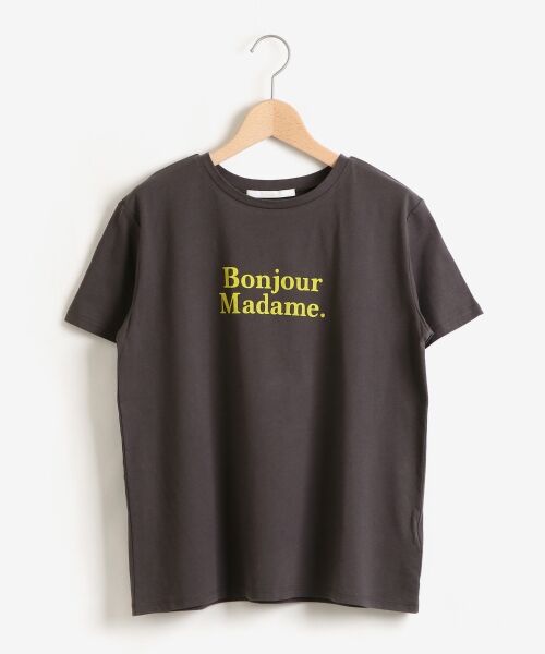＊＊NIMES / ニーム Tシャツ | PRINT-Tシャツ 「Bonjour Madame」 | 詳細6