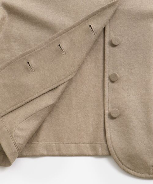 ＊＊NIMES / ニーム ノーカラージャケット | WoolBrend天竺ノーカラージャケット | 詳細10