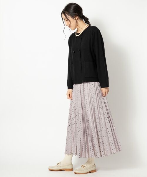 ＊＊NIMES / ニーム ロング・マキシ丈スカート | Paint Dotプリーツスカート | 詳細4