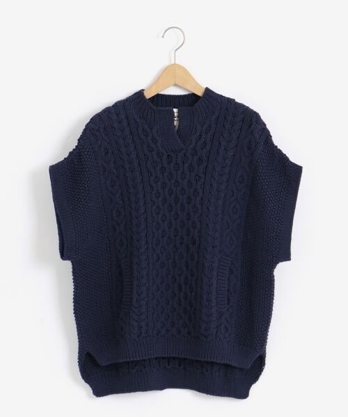 PERU KNIT ポンチョベスト