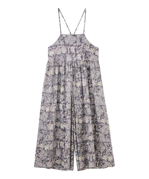セール】 LIBERTY PRINT 4 サロペット （ミニ丈・ひざ丈
