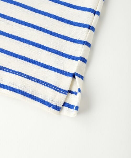 ＊＊NIMES / ニーム カットソー | サイドスリットボーダープルオーバー | 詳細15
