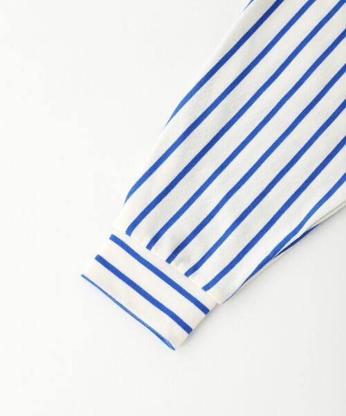 ＊＊NIMES / ニーム カットソー | サイドスリットボーダープルオーバー | 詳細16