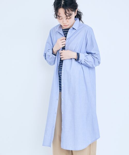 ＊＊NIMES / ニーム カットソー | サイドスリットボーダープルオーバー | 詳細6