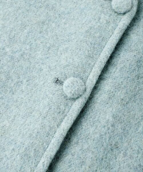 ＊＊NIMES / ニーム その他アウター | ウールノーカラーコート | 詳細12