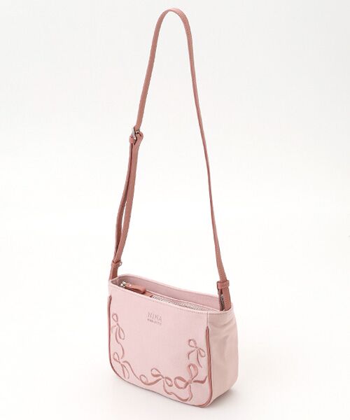 NINA NINA RICCI/ニナ・ニナ リッチ 【マリアバッグ】 ショルダーバッグ ピンク F NINA NINA RICCI/ニナ・ニナ リッチ 【マリアバッグ】 ショルダーバッグ ピンク F