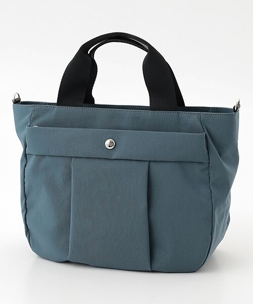 NINA NINA RICCI/ニナ・ニナ リッチ 【ブルーム】 2WAYハンドバッグ ブルーグレー F NINA NINA RICCI/ニナ・ニナ リッチ 【ブルーム】 2WAYハンドバッグ ブルーグレー F