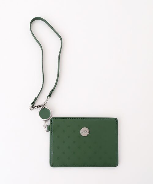 NINA NINA RICCI / ニナ・ニナ リッチ カードケース・名刺入れ・定期入れ | 【ポワパース】単パスケース（グリーン）