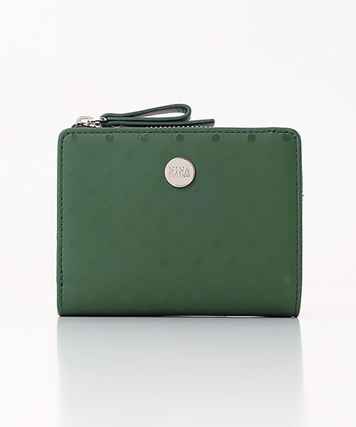 NINA NINA RICCI / ニナ・ニナ リッチ 財布・コインケース・マネークリップ | 【ポワパース】L字ファスナー折財布（グリーン）