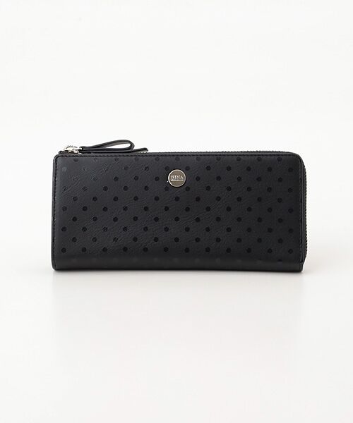 NINA NINA RICCI/ニナ・ニナ リッチ 【ポワパース】L字ファスナー長財布 ブラック F NINA NINA RICCI/ニナ・ニナ リッチ 【ポワパース】L字ファスナー長財布 ブラック F