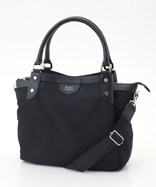NINA NINA RICCI / ニナ・ニナ リッチ ハンドバッグ | 【ベガ】 2WAYハンドバッグ（ブラック）