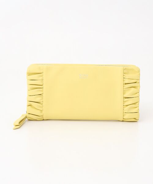 NINA NINA RICCI / ニナ・ニナ リッチ 財布・コインケース・マネークリップ | 【ヴァーグパース】ラウンドファスナー長財布（イエロー）