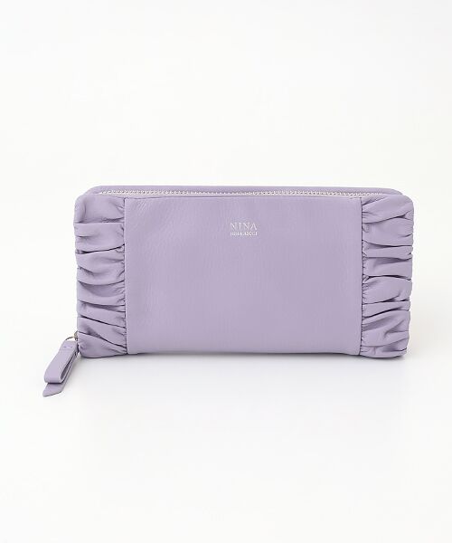 NINA NINA RICCI / ニナ・ニナ リッチ 財布・コインケース・マネークリップ | 【ヴァーグパース】ラウンドファスナー長財布（ラベンダー）