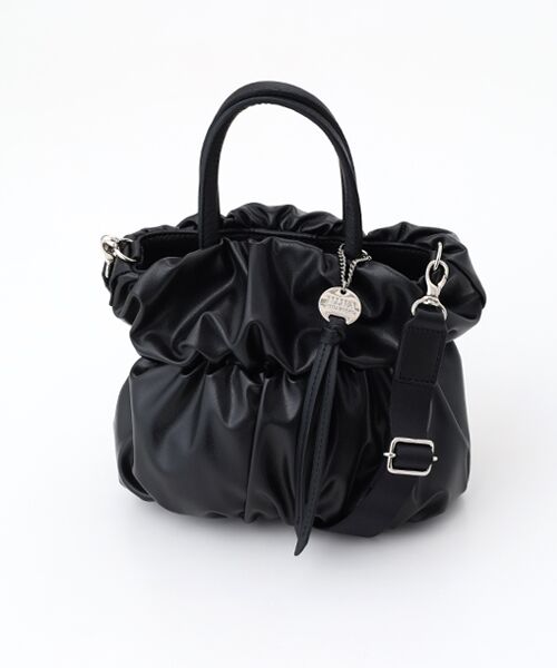 NINA NINA RICCI / ニナ・ニナ リッチ ショルダーバッグ | 【ニュアージュバッグ】 2WAYショルダーバッグ（ブラック）