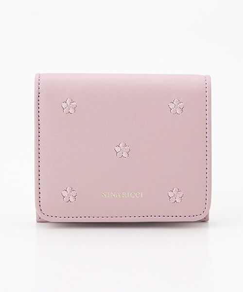 NINA RICCI / ニナ リッチ 財布・コインケース・マネークリップ | 【タマラパース】 二つ折りBOX財布（チェリー）