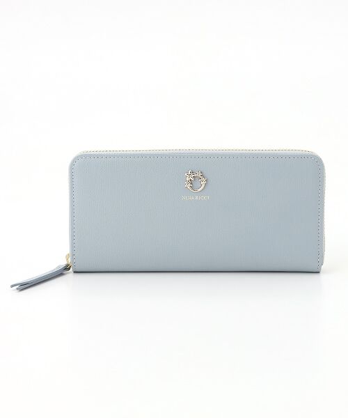 NINA RICCI / ニナ リッチ 財布・コインケース・マネークリップ | 【ジャルダン】 ラウンドファスナー長財布（スカイブルー）