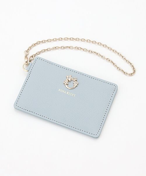 NINA RICCI / ニナ リッチ カードケース・名刺入れ・定期入れ | 【ジャルダン】 単パスケース（スカイブルー）