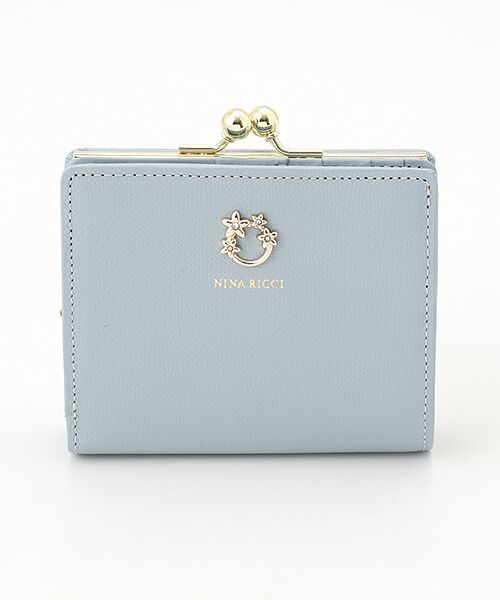 NINA RICCI / ニナ リッチ 財布・コインケース・マネークリップ | 【ジャルダン】 二つ折りがま口財布（スカイブルー）