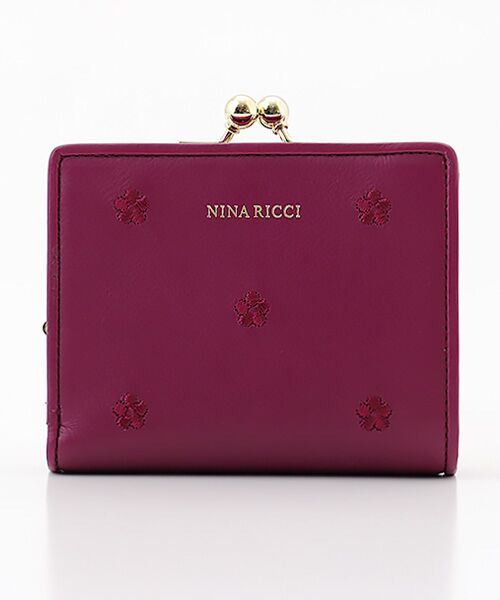 NINA RICCI / ニナ リッチ 財布・コインケース・マネークリップ | 【タマラパース】 二つ折りがま口財布（ボルドー）