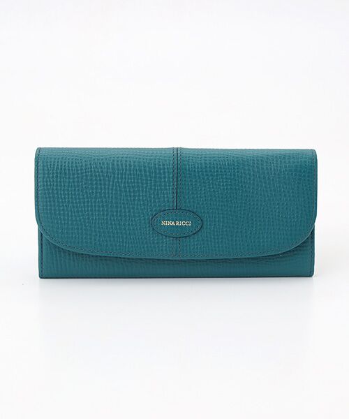 NINA RICCI/ニナ リッチ 【シャルムパース】長財布 グリーン F NINA RICCI/ニナ リッチ 【シャルムパース】長財布 グリーン F