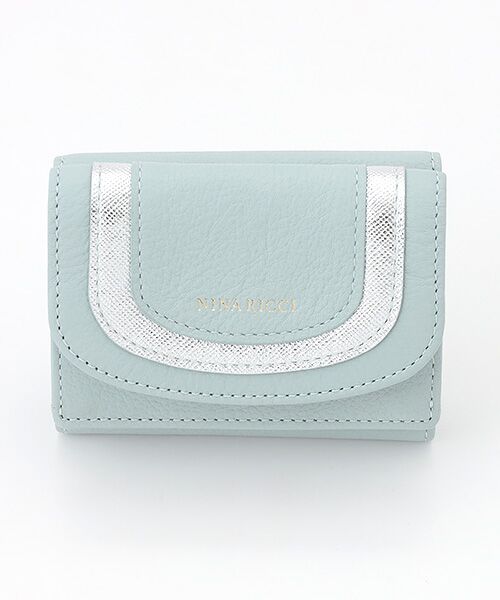 NINA RICCI / ニナ リッチ 財布・コインケース・マネークリップ | 【ベルパース】 三つ折り財布（スカイブルー）