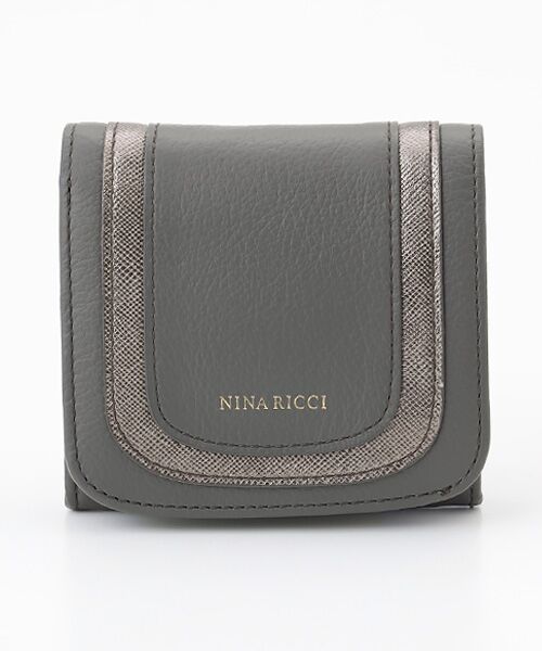 NINA RICCI / ニナ リッチ 財布・コインケース・マネークリップ | 【ベルパース】 二つ折りBOX財布（グレー）