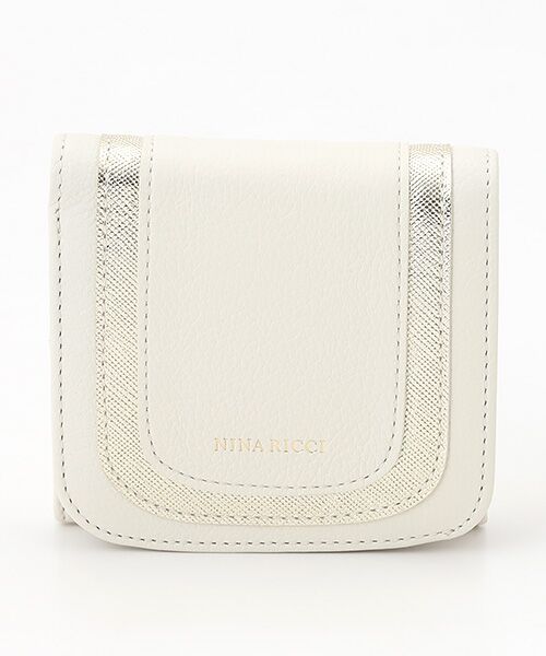 NINA RICCI / ニナ リッチ 財布・コインケース・マネークリップ | 【ベルパース】 二つ折りBOX財布（ベージュ）