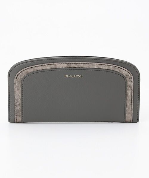 NINA RICCI / ニナ リッチ 財布・コインケース・マネークリップ | 【ベルパース】 薄型長財布（グレー）