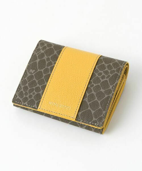 NINA RICCI / ニナ リッチ 財布・コインケース・マネークリップ | 【グレインヌーボーパース】 二つ折りBOX財布（イエロー）