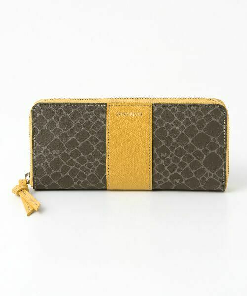 NINA RICCI / ニナ リッチ 財布・コインケース・マネークリップ | 【グレインヌーボーパース】 ラウンドファスナー長財布（イエロー）