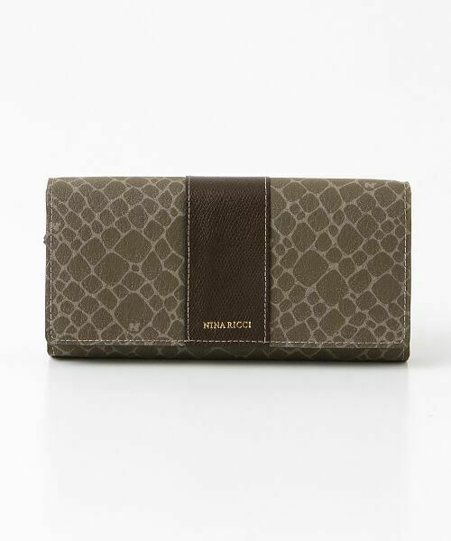NINA RICCI / ニナ リッチ 財布・コインケース・マネークリップ | 【グレインヌーボーパース】 長財布（ダークブラウン）