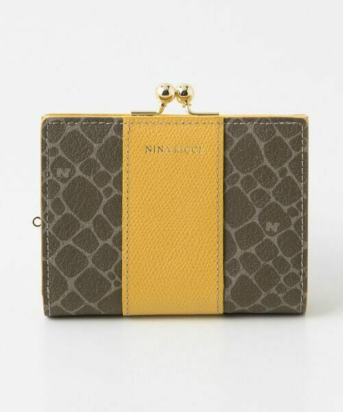 NINA RICCI / ニナ リッチ 財布・コインケース・マネークリップ | 【グレインヌーボーパース】がま口折り財布（イエロー）