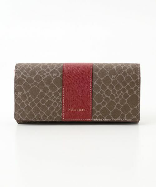 NINA RICCI / ニナ リッチ 財布・コインケース・マネークリップ | 【グレインヌーボーパース】 長財布（ボルドー）