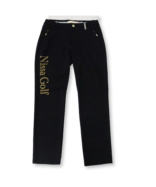 NS23 par Nissa Golf/エヌエス23・パー・ニッサゴルフ ストレッチカラーパンツ ブラック 1 NS23 par Nissa Golf/エヌエス23・パー・ニッサゴルフ ストレッチカラーパンツ ブラック 1