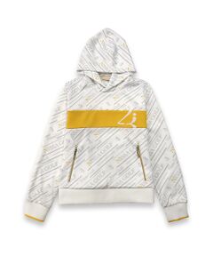 ロゴプリントパーカー