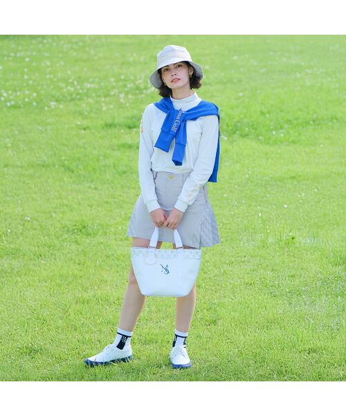 NS23 par Nissa Golf / エヌエス23・パー・ニッサゴルフ スポーツグッズ | ロゴジャカードミディアムソックス | 詳細5